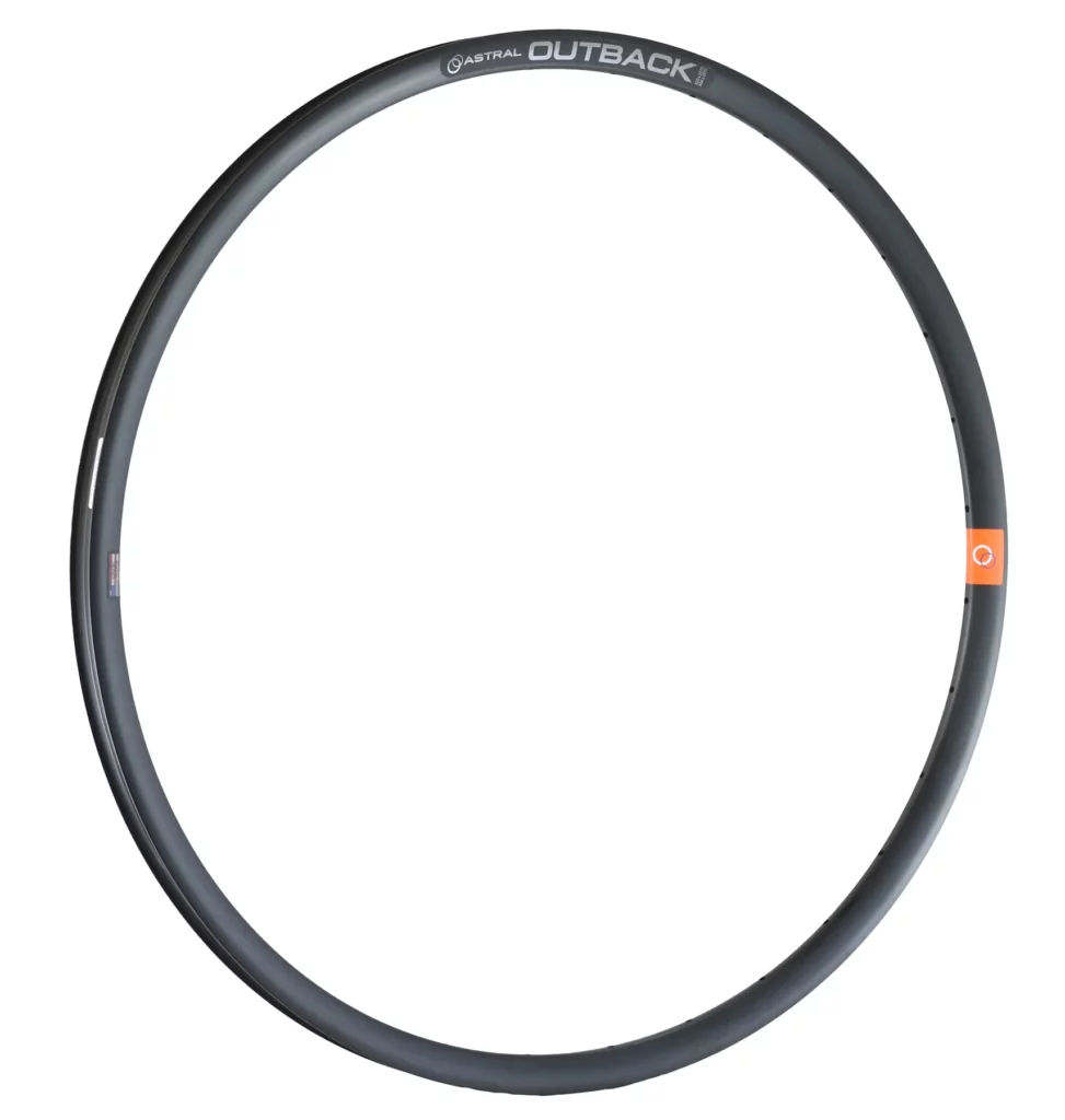 Astral Outback Aluminum Black Large Single Rim