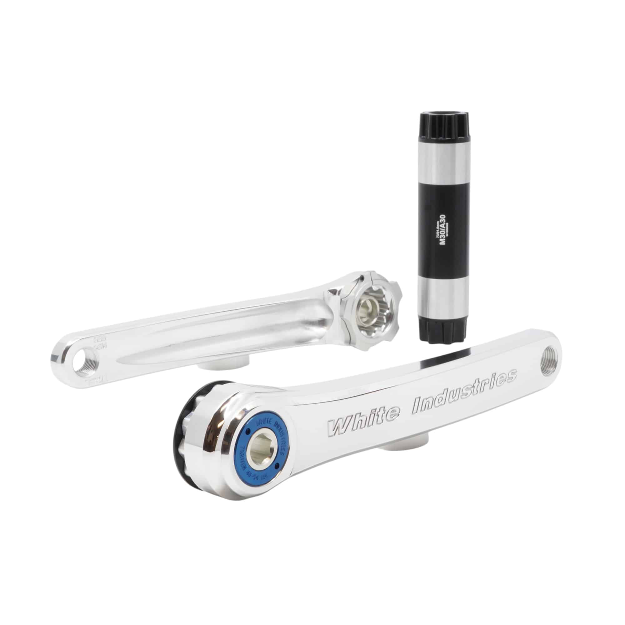 White Industries M30 165mm MR30 32T セット M30-Crank-Silver_Blue-
