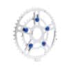VBC v2 2x Chainring: Durable and Stylish Craftsmanship - White