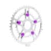 VBC v2 2x Chainring: Durable and Stylish Craftsmanship - White