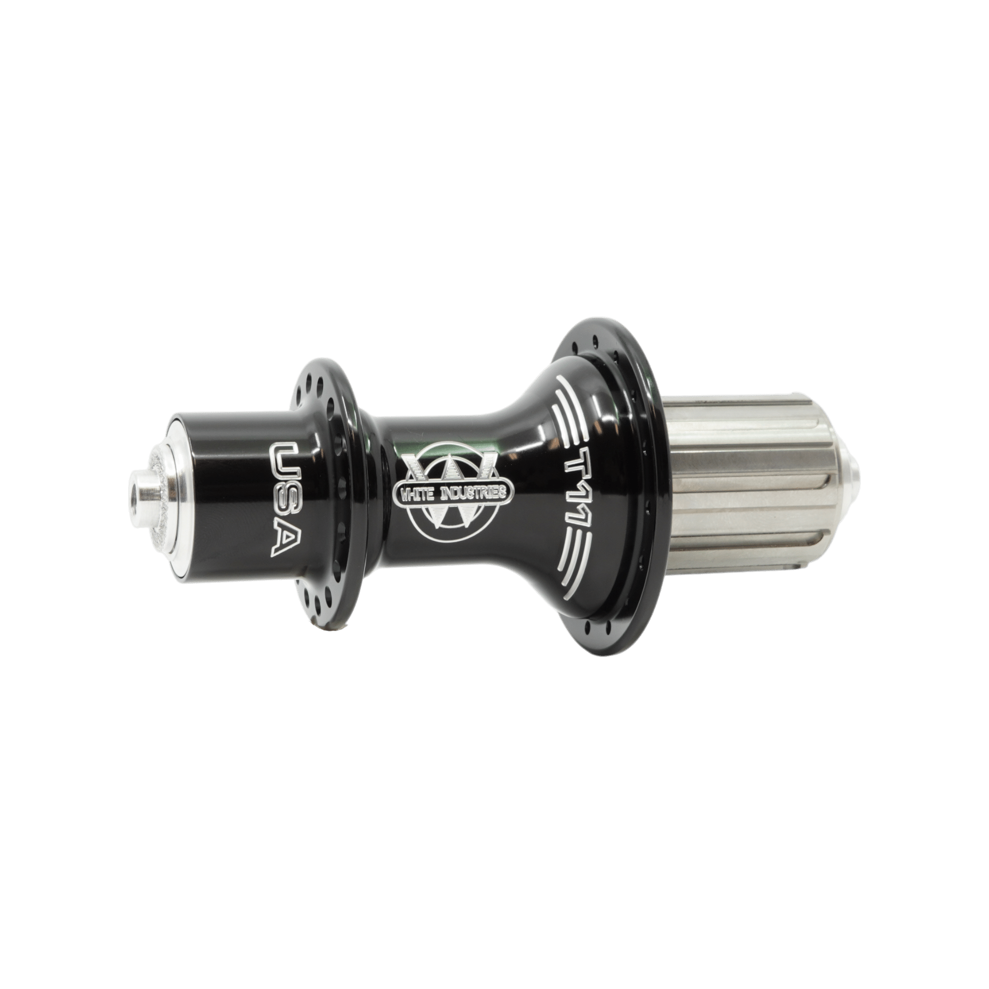 ★WHITE INDUSTRIES T11 28h BLACK 前後set★ T11 Rear Hub: Durable and Dependable Engineering - White Industries |