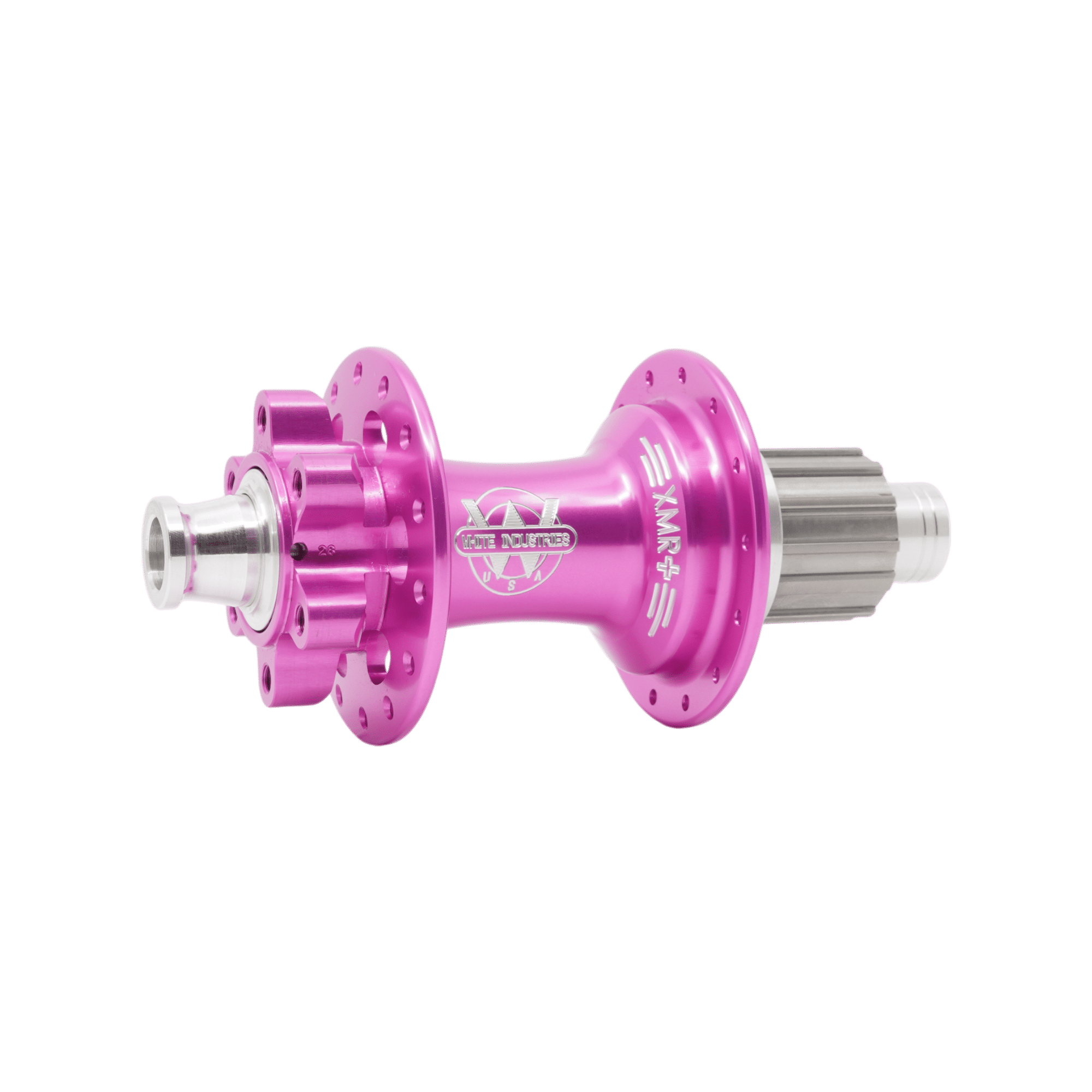 XMR+ Boost Rear Hub: Lightweight and Durable Performance - White