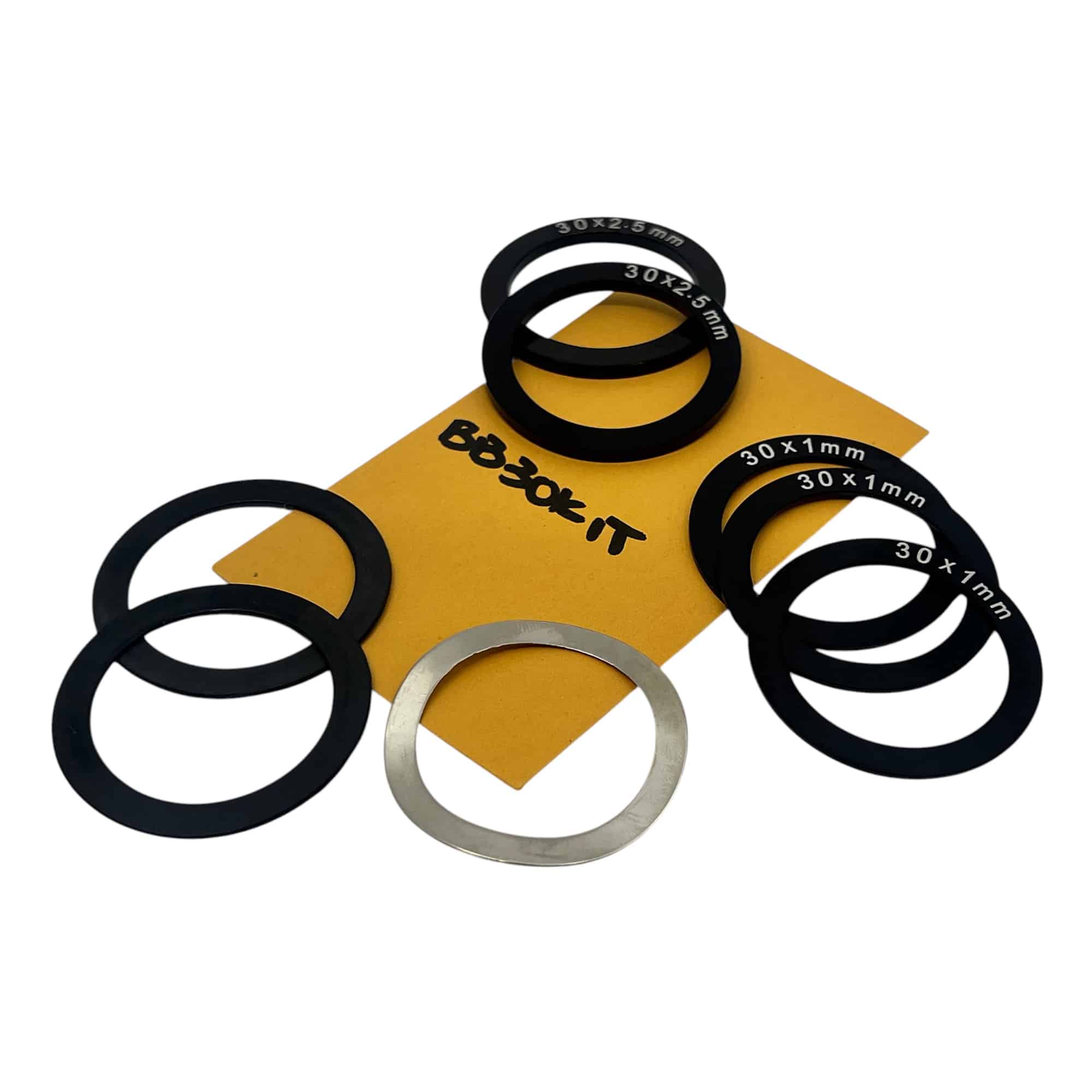 Bottom Bracket Spindle Spacer Kits - White Industries